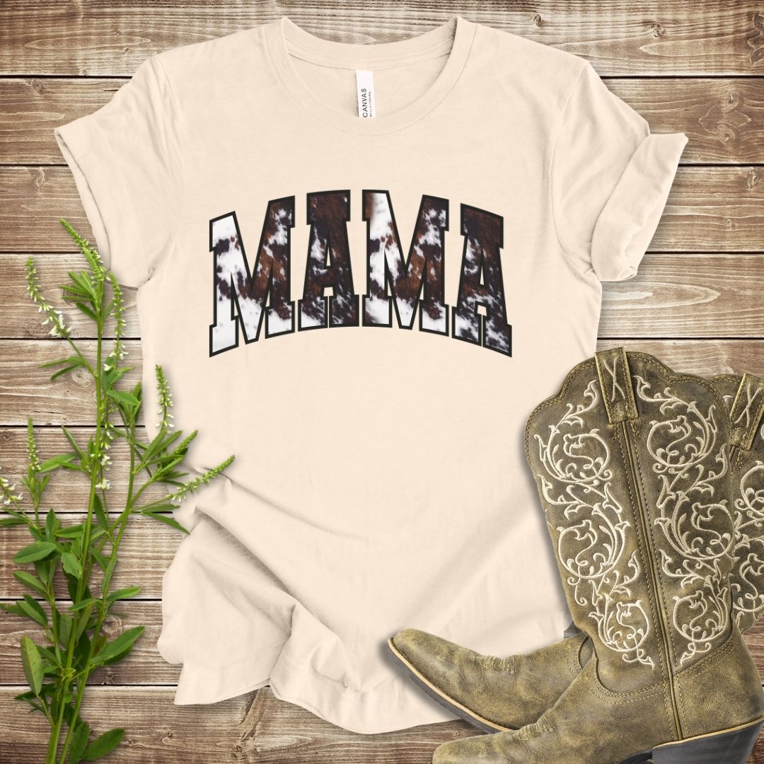 Cowhide Mama T-shirt
