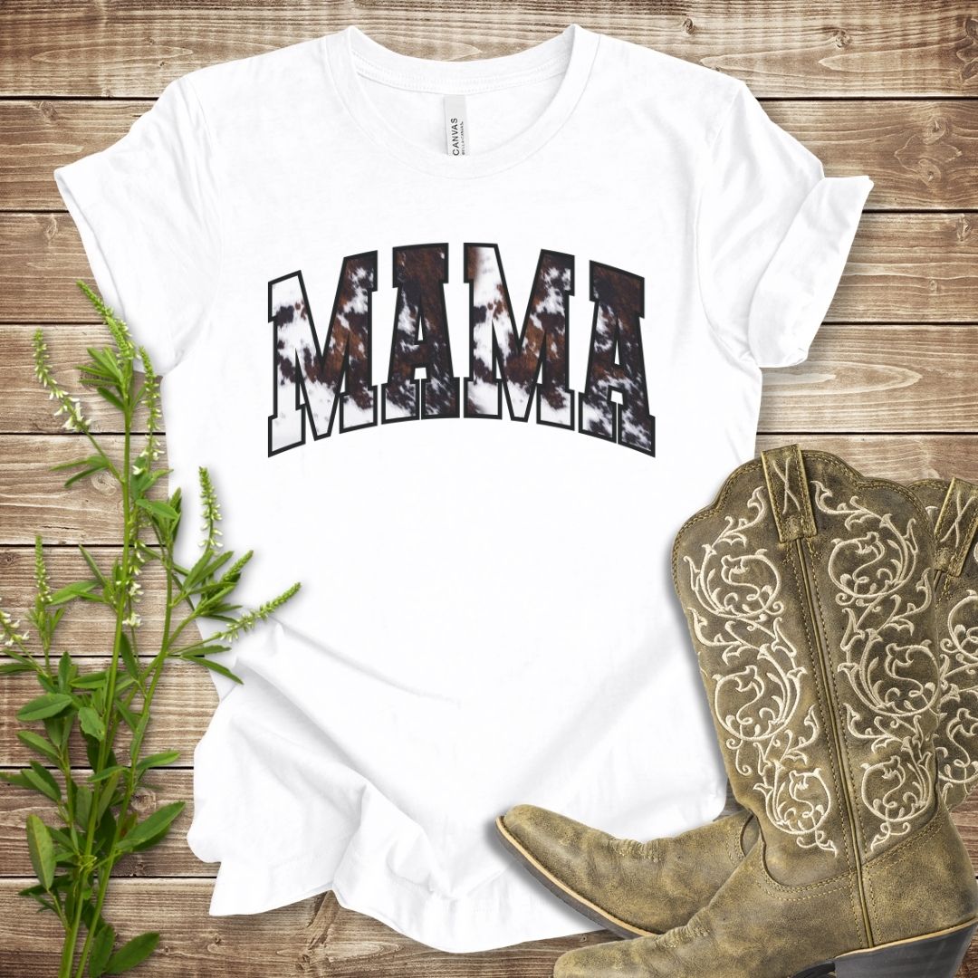 Cowhide Mama T-shirt