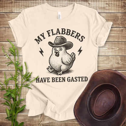 My Flabbers Have Been Gasted Chicken T-shirt