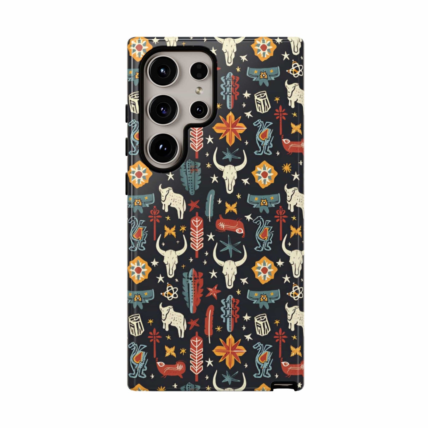 Colorful Western Phone Case