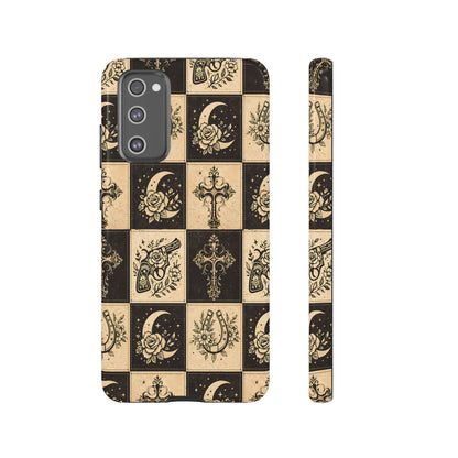 Western Patchwork Icons Tough Case