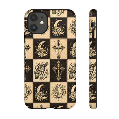 Western Patchwork Icons Tough Case