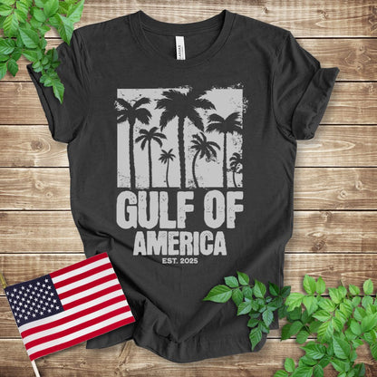 Gulf of America Palm Trees T-shirt