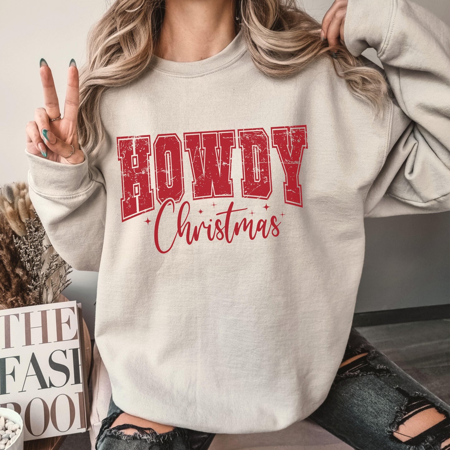 Howdy Christmas Sweatshirt