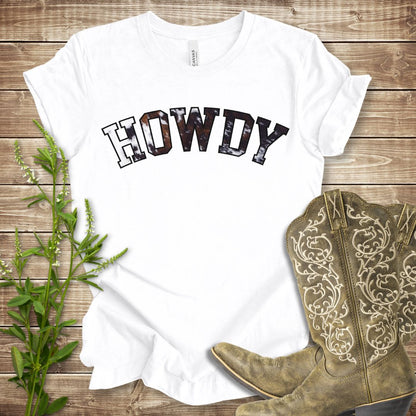 Howdy Cowhide T-shirt