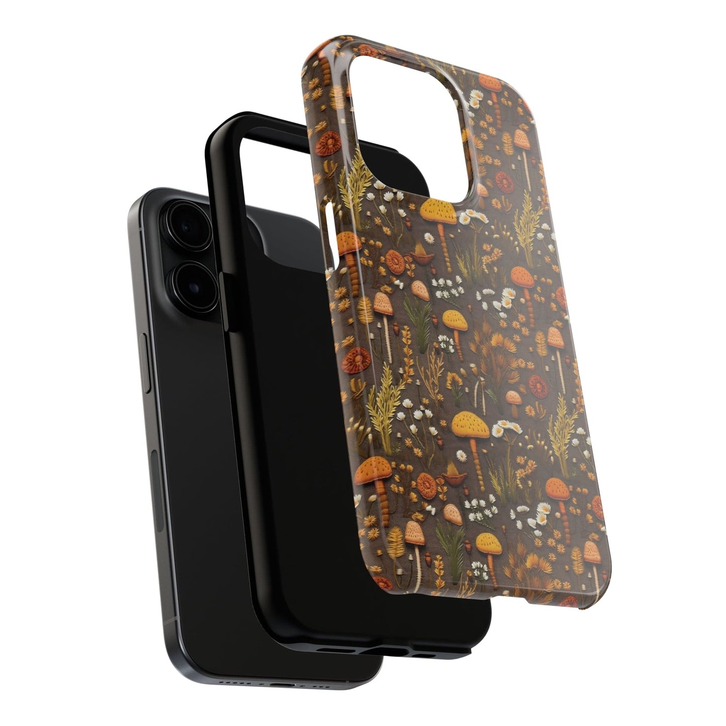 Brown Mushroom Phone Case