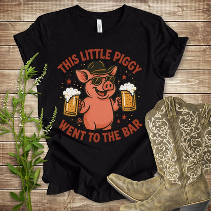 This Little Piggy Went to the Bar T-shirt