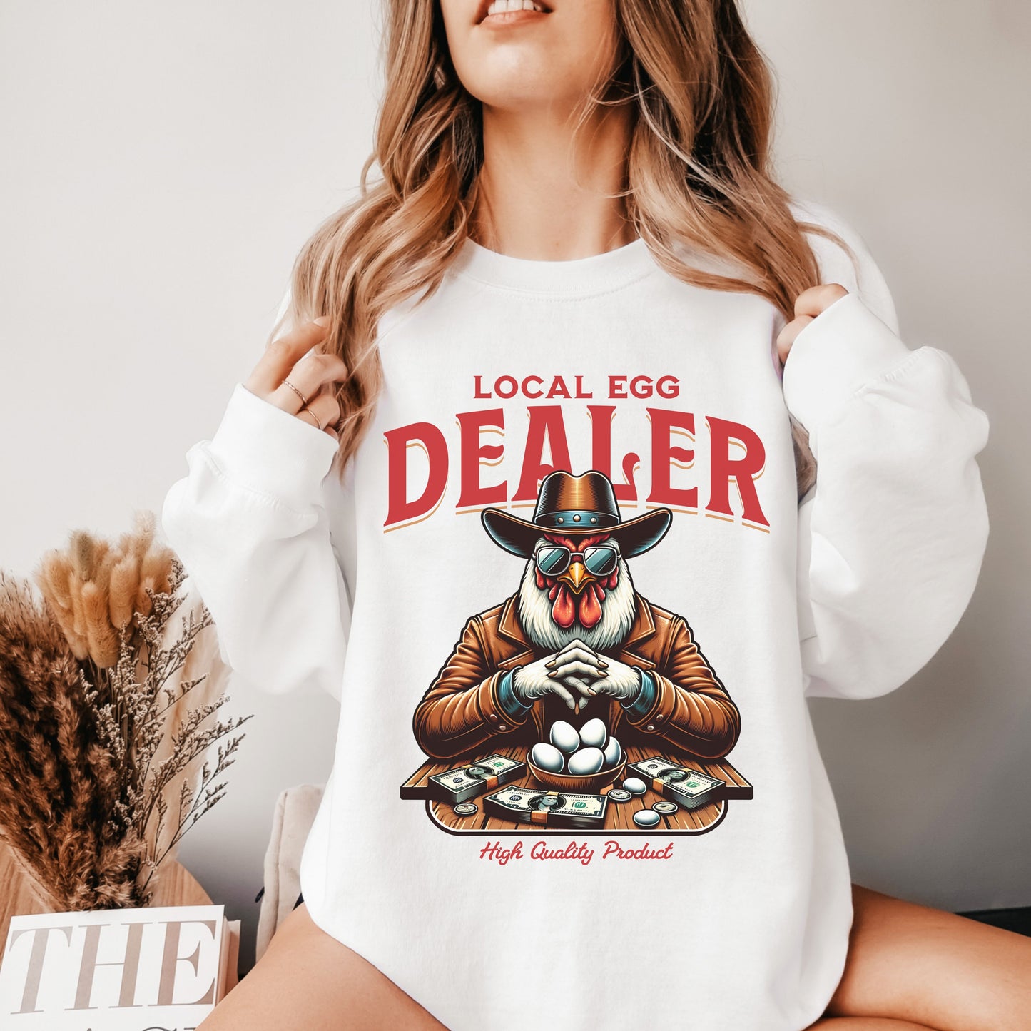 Local Egg Dealer Crew Sweatshirt