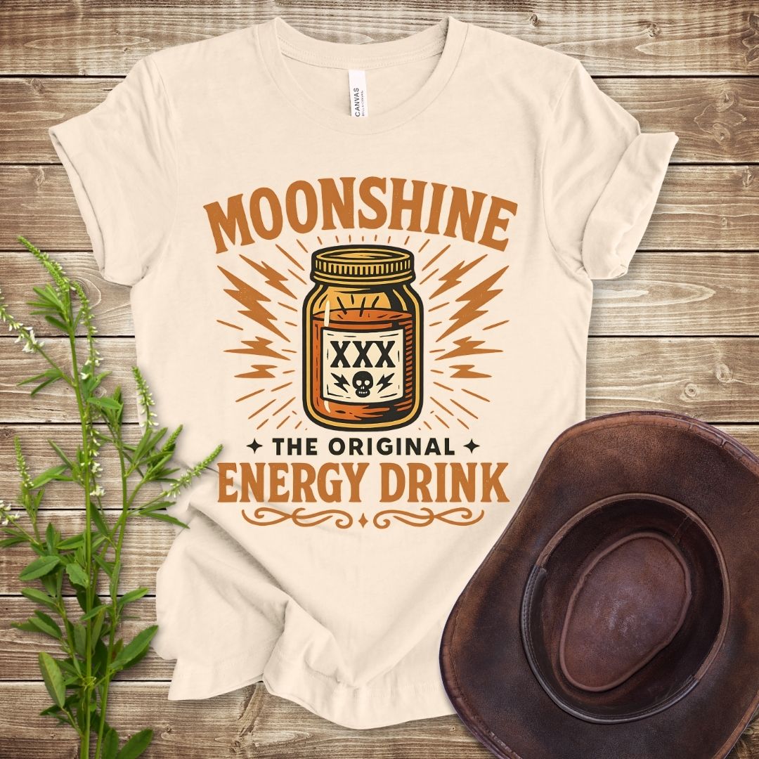 Moonshine The Original Energy Drink T-shirt