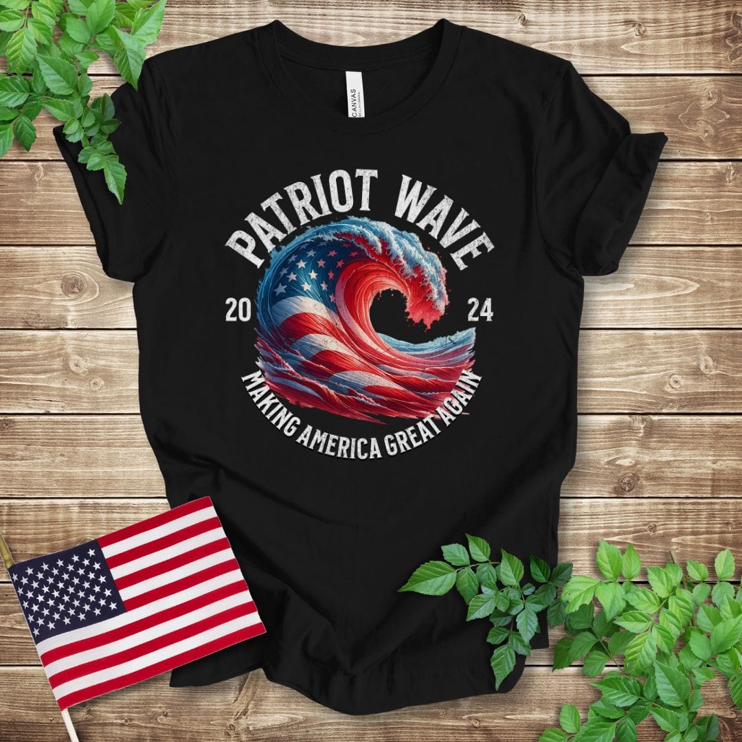 Patriot Wave Trump 2024 T-shirt