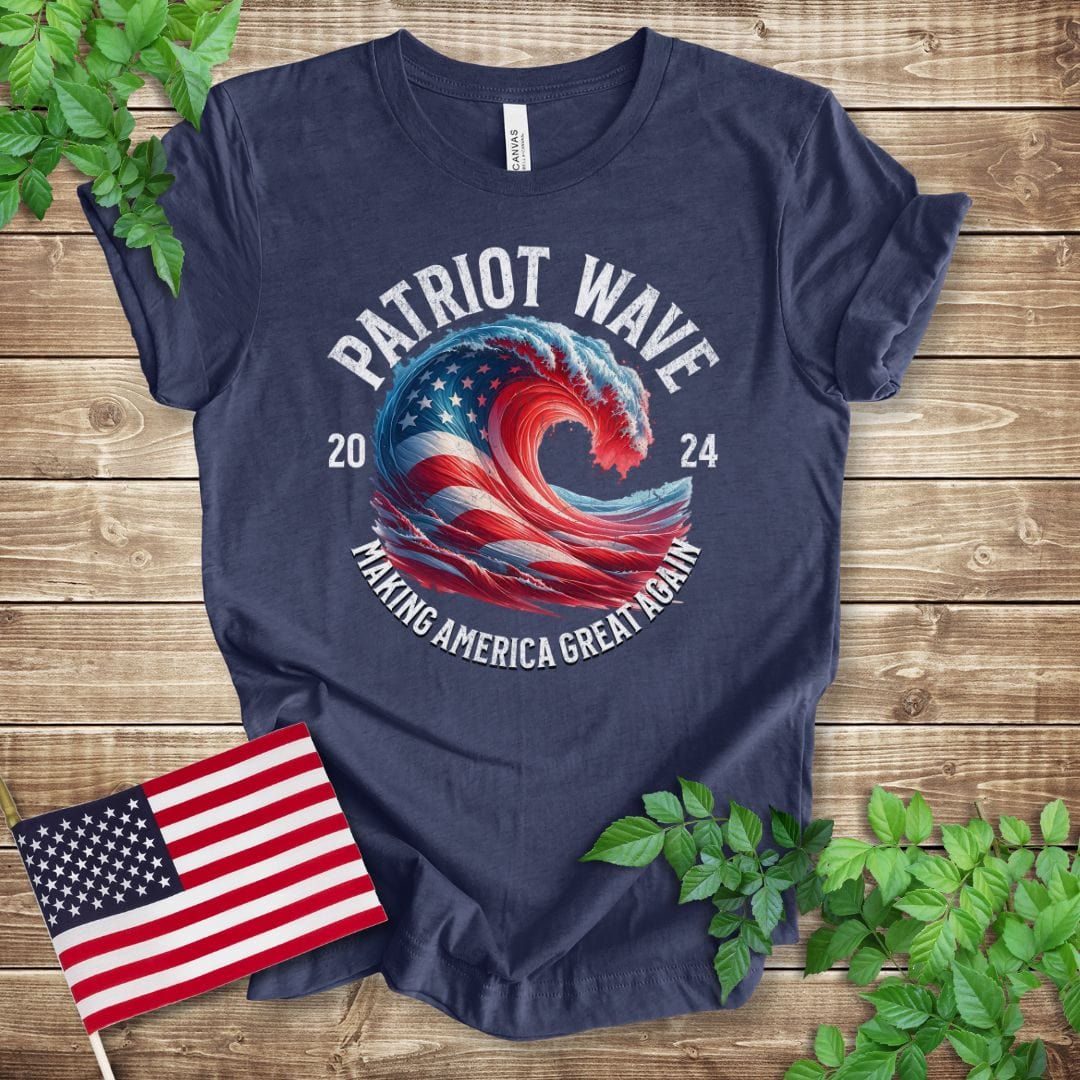 Patriot Wave Trump 2024 T-shirt