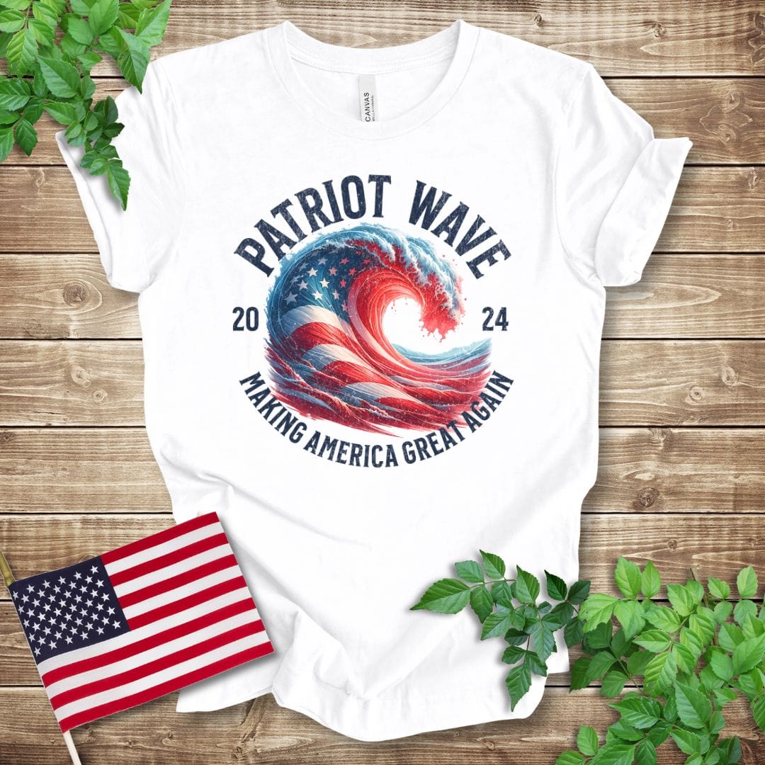 Patriot Wave Trump 2024 T-shirt