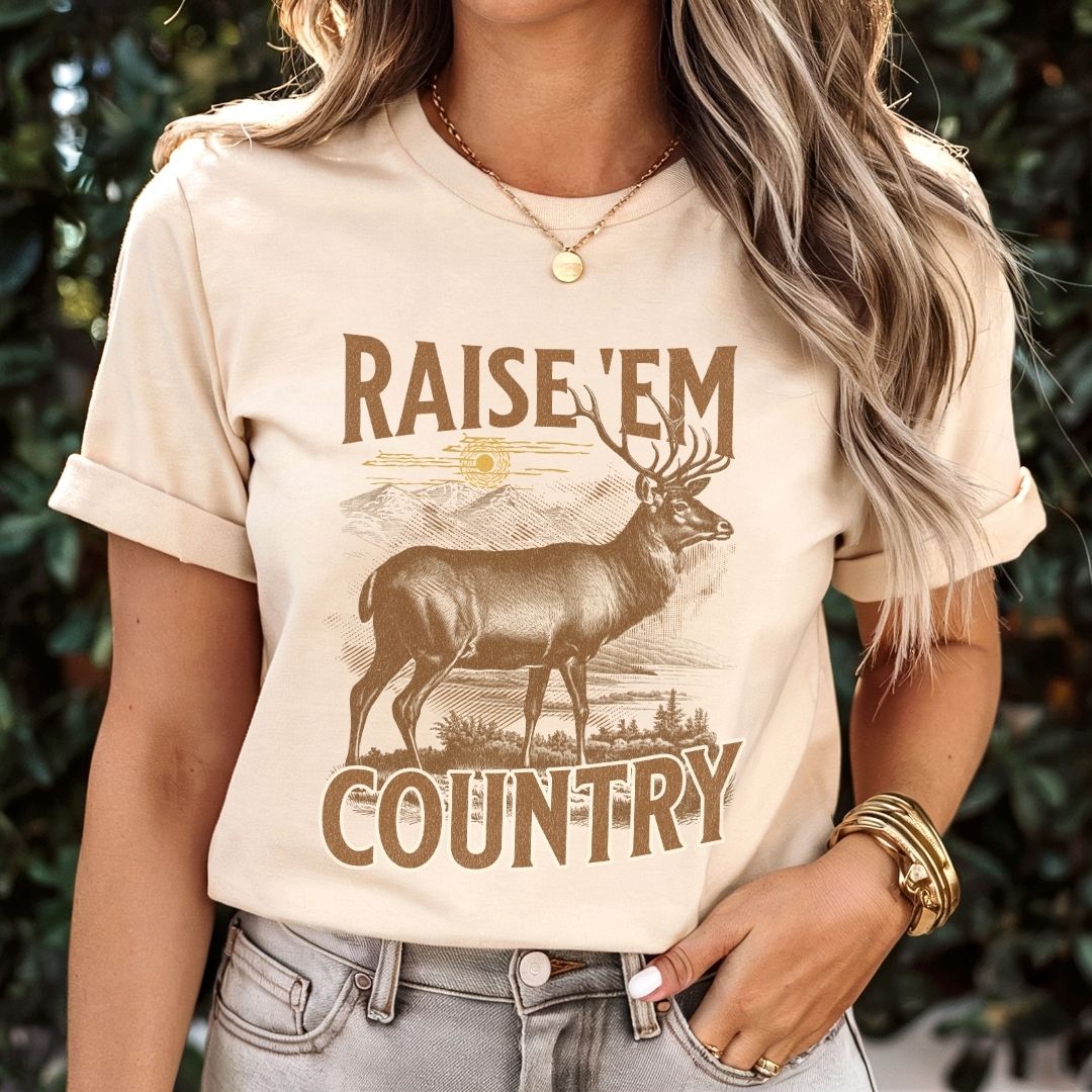 Raise Em Country T-shirt