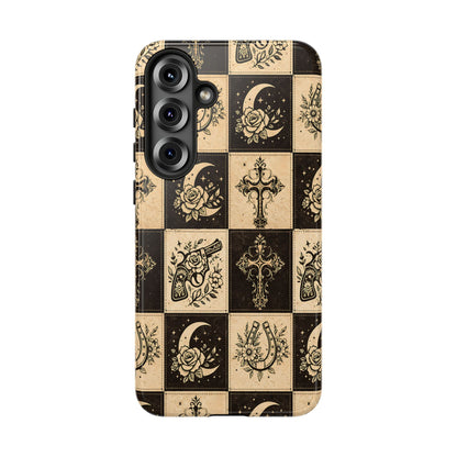 Western Patchwork Icons Tough Case