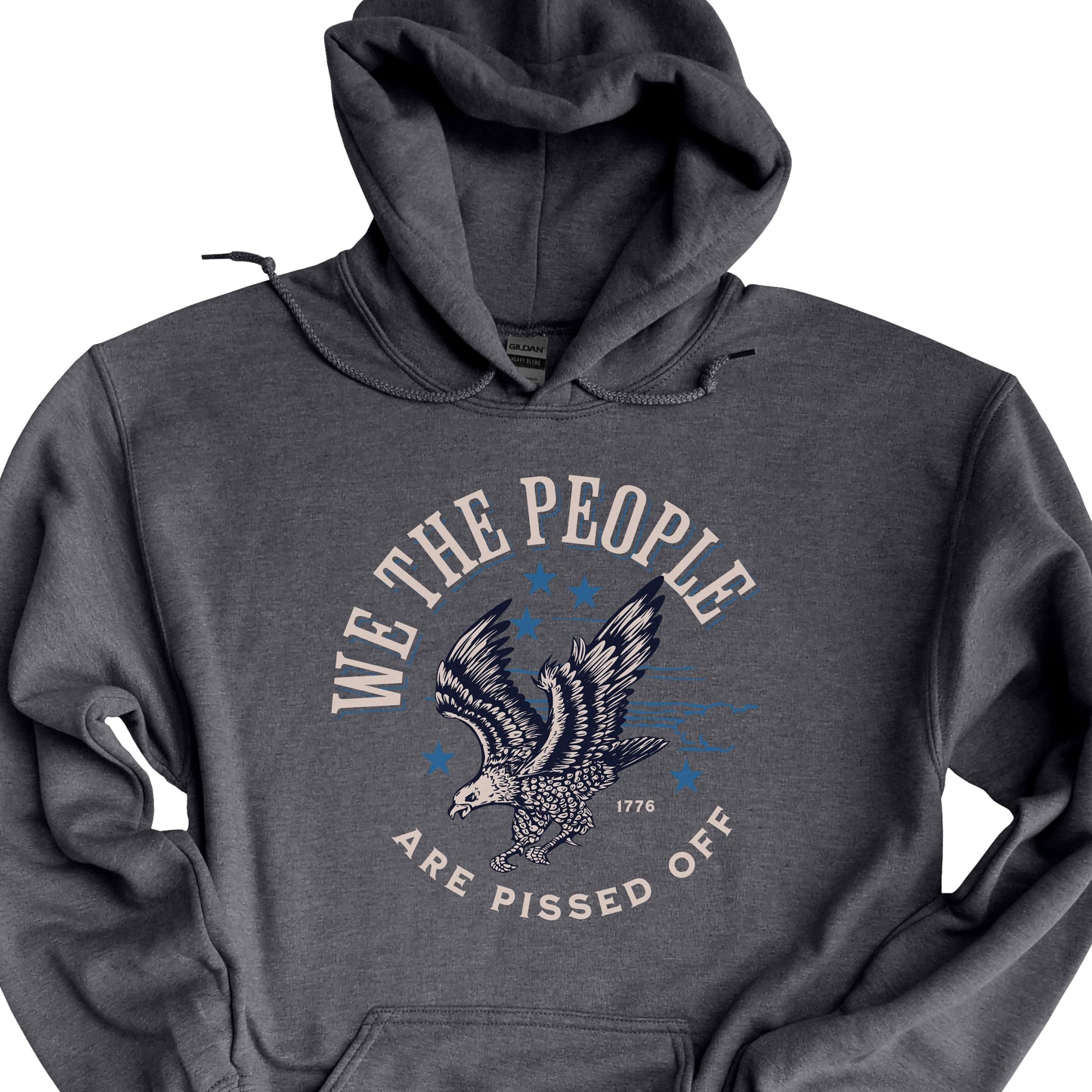 We The People Are Pissed Off Eagle Hoodie