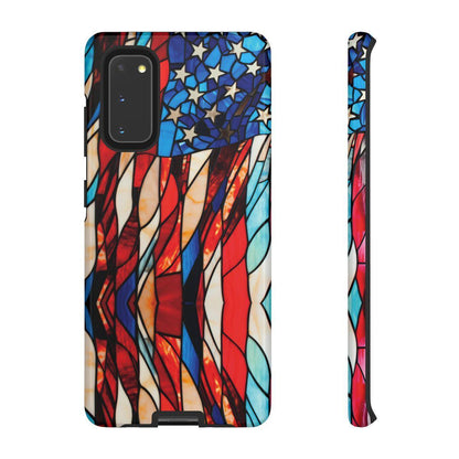 American Flag Stained Glass Patriotic Tough Case