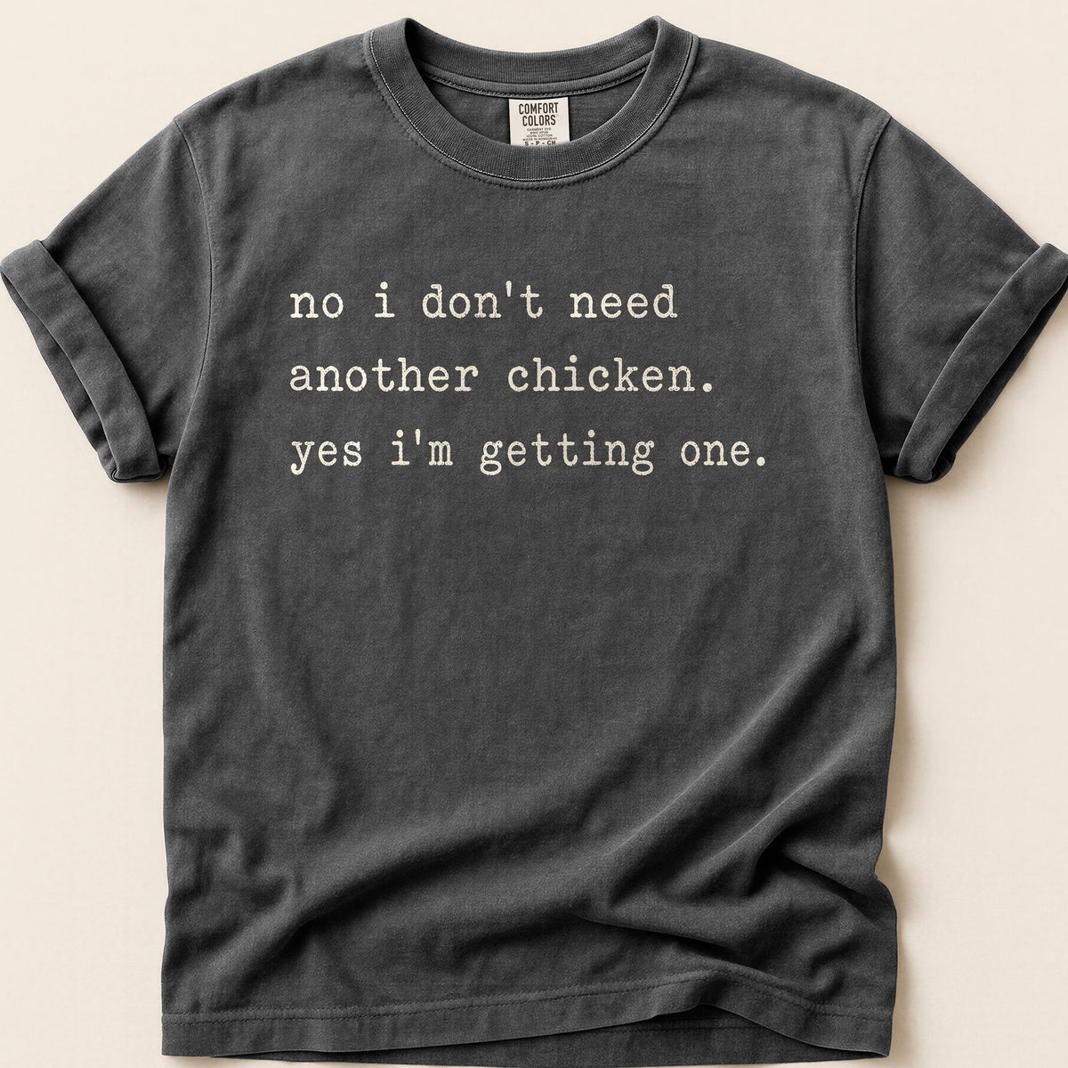Another Chicken T-shirt on Pepper