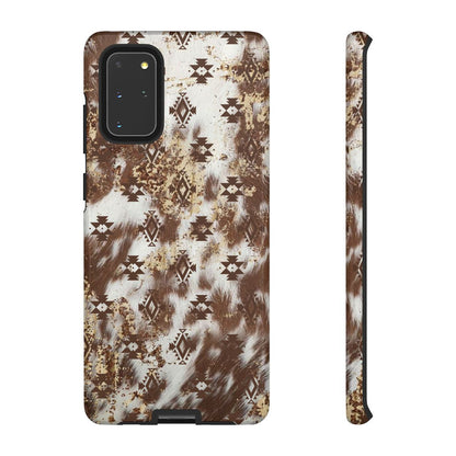 Aztec Cowhide Tough Case
