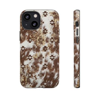 Aztec Cowhide Tough Case
