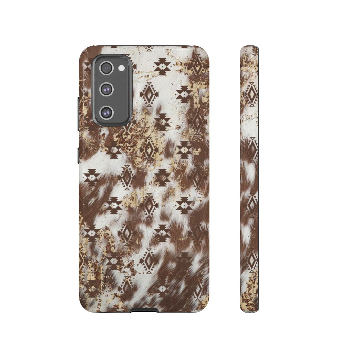 Aztec Cowhide Tough Case