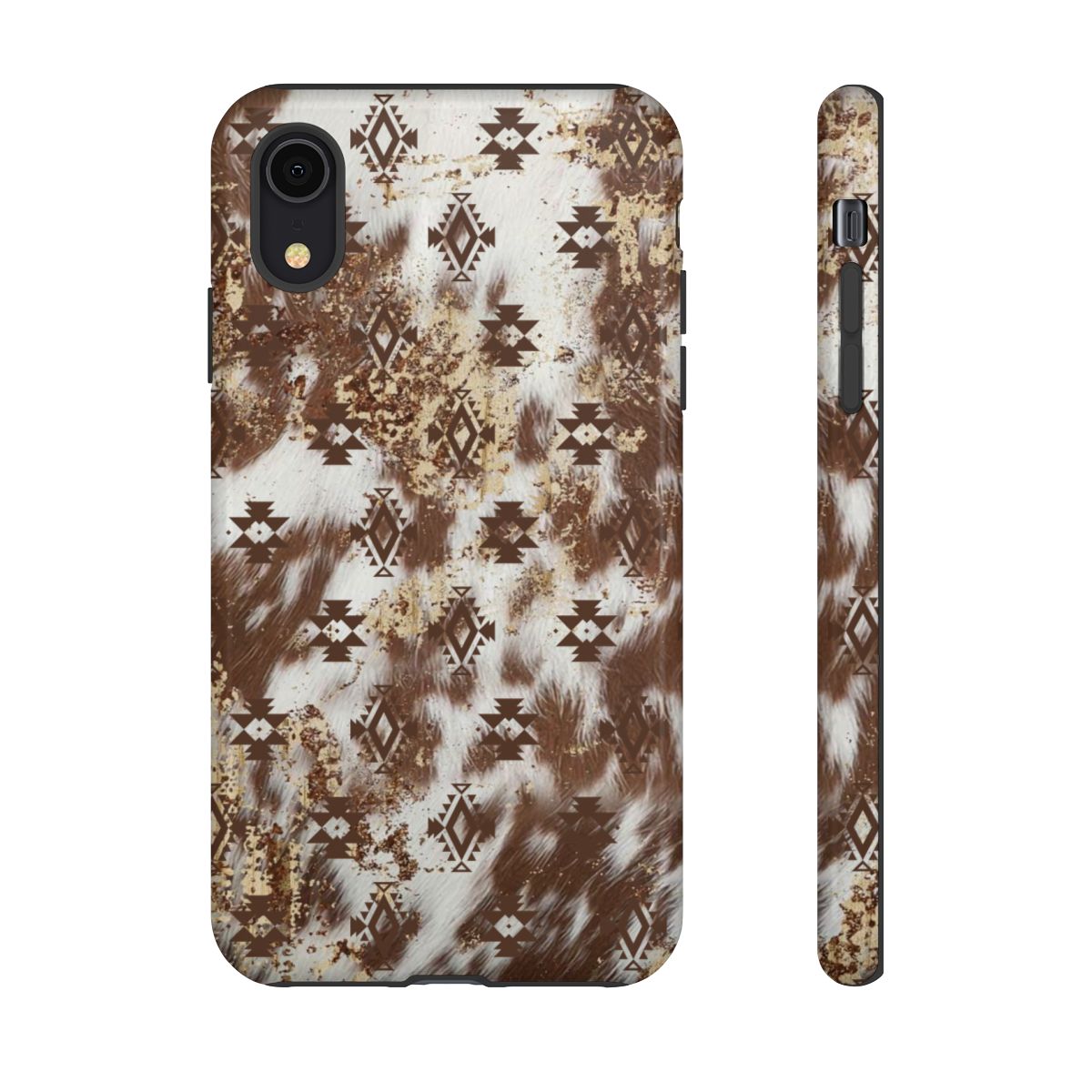 Aztec Cowhide Tough Case