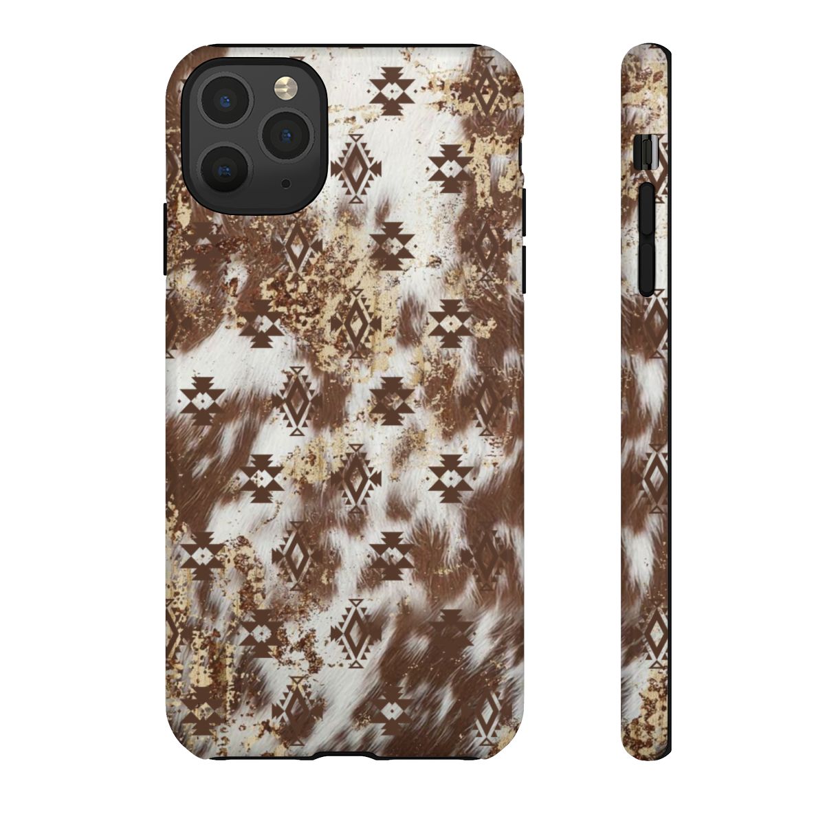 Aztec Cowhide Tough Case