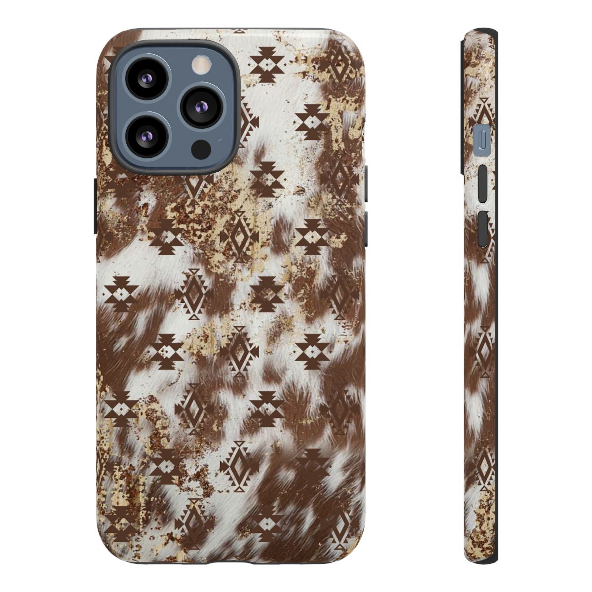 Aztec Cowhide Tough Case