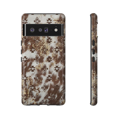 Aztec Cowhide Tough Case