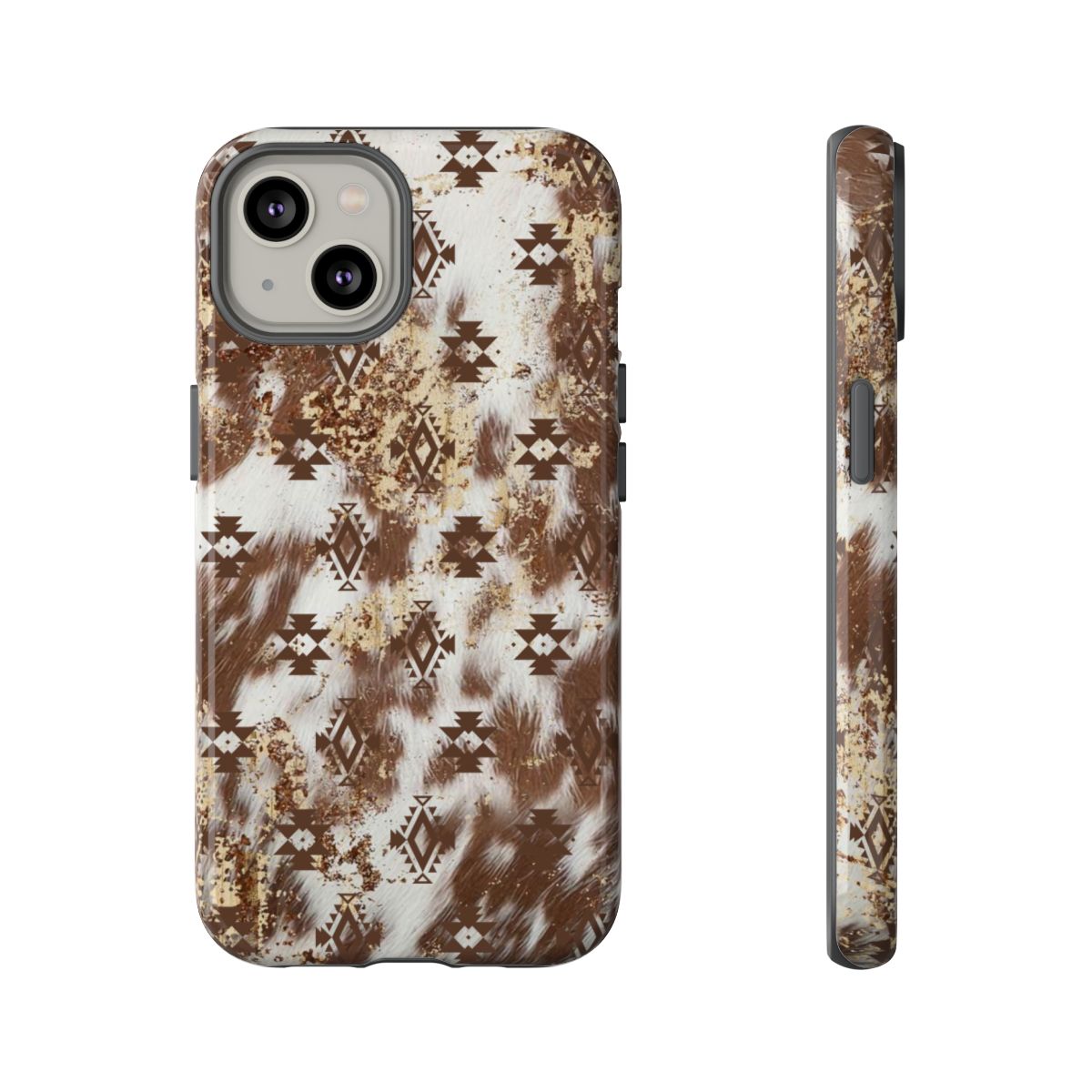 Aztec Cowhide Tough Case