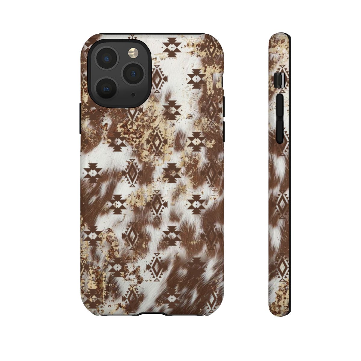 Aztec Cowhide Tough Case