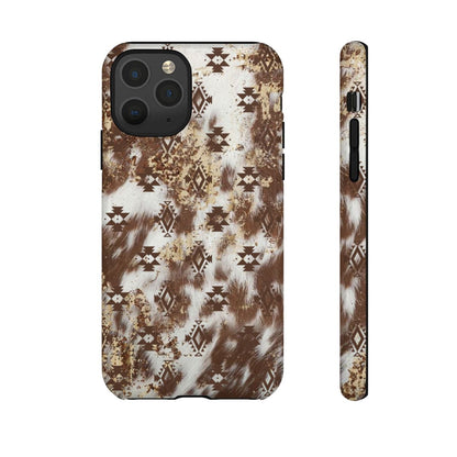 Aztec Cowhide Tough Case