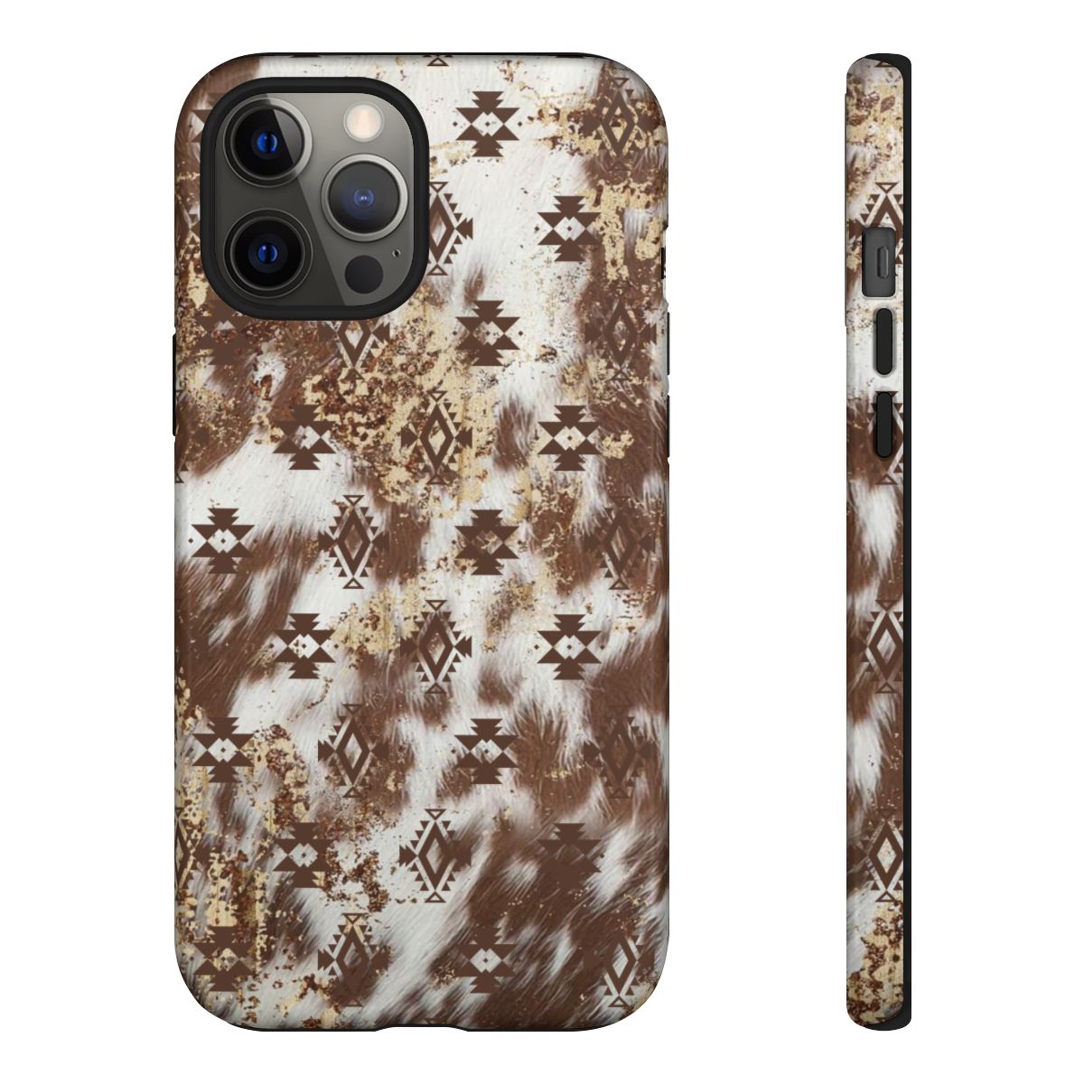 Aztec Cowhide Tough Case