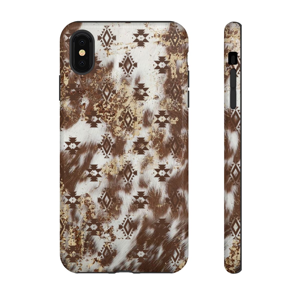 Aztec Cowhide Tough Case