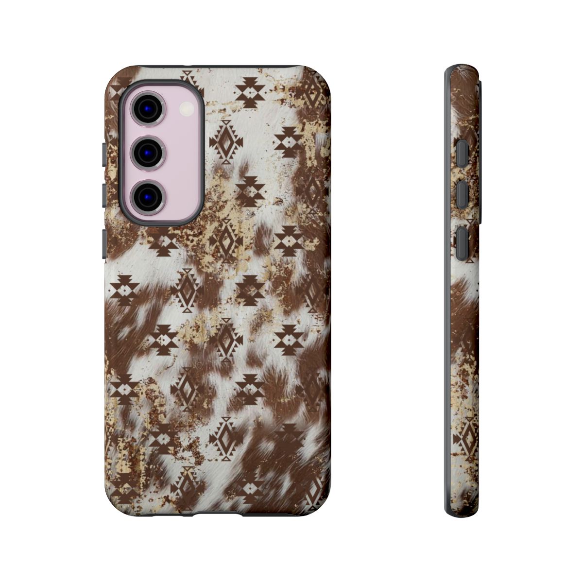 Aztec Cowhide Tough Case