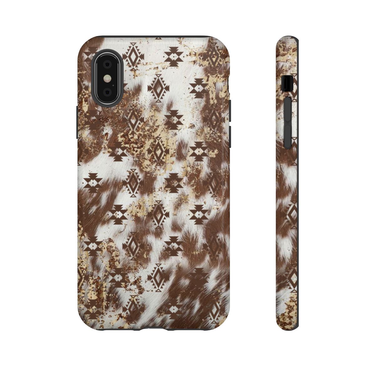Aztec Cowhide Tough Case