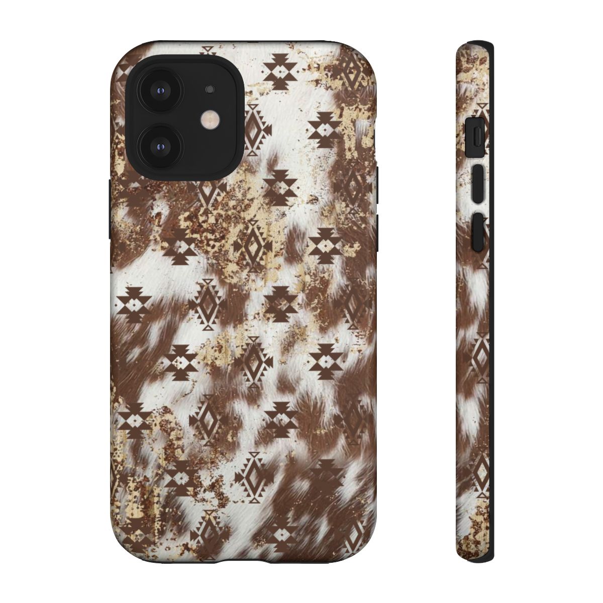 Aztec Cowhide Tough Case