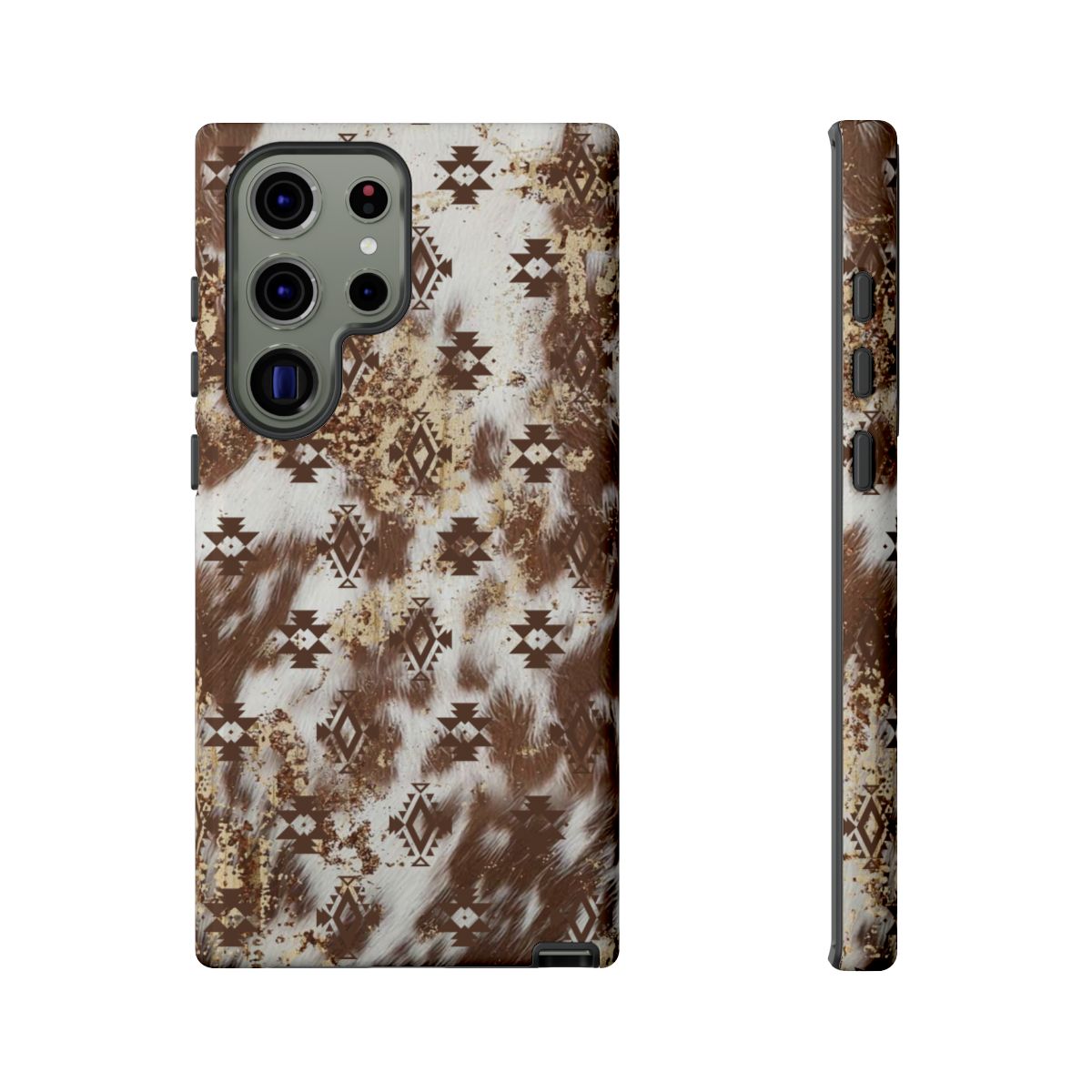 Aztec Cowhide Tough Case