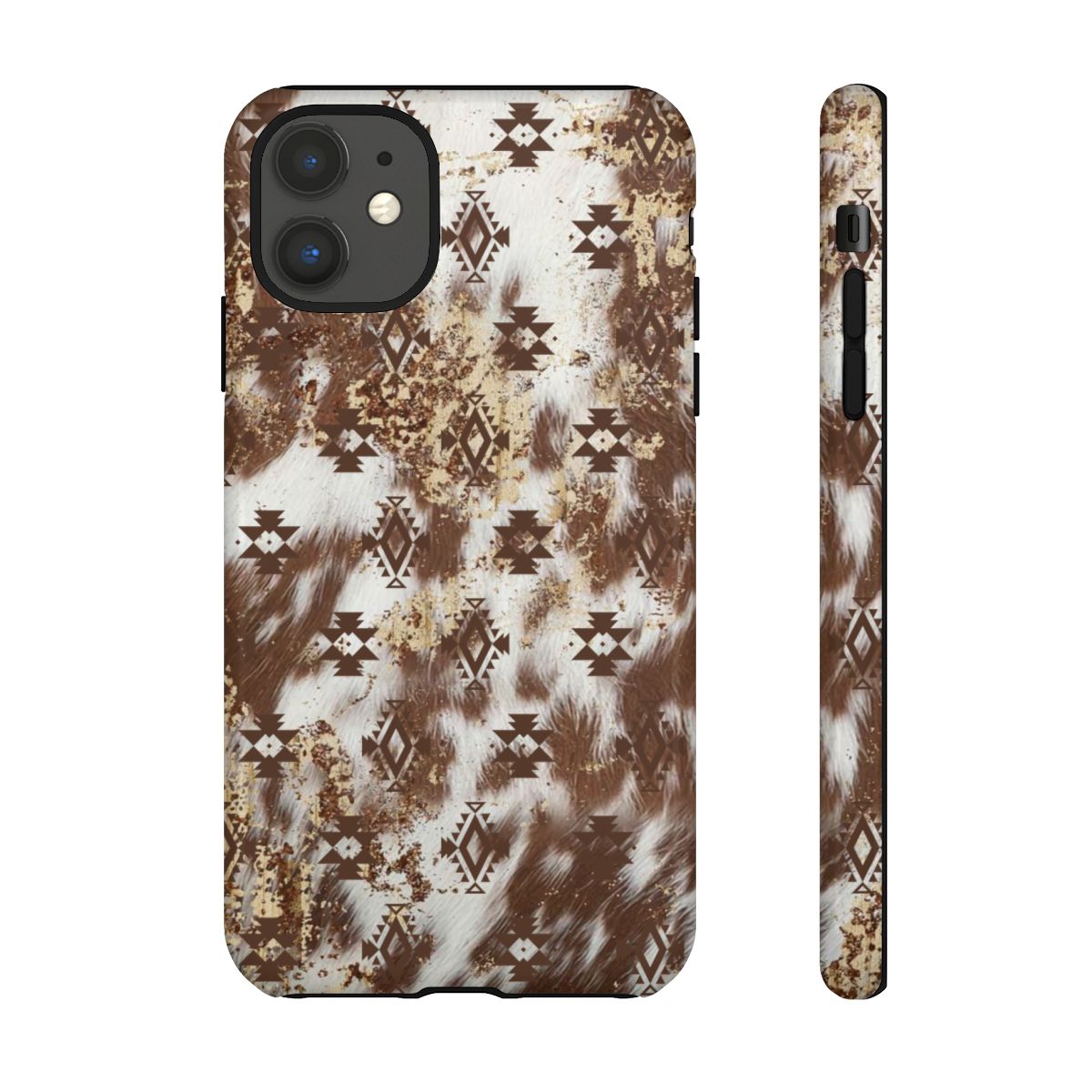 Aztec Cowhide Tough Case