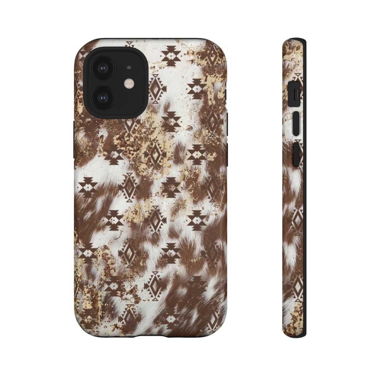 Aztec Cowhide Tough Case