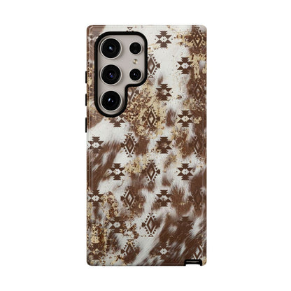 Aztec Cowhide Tough Case