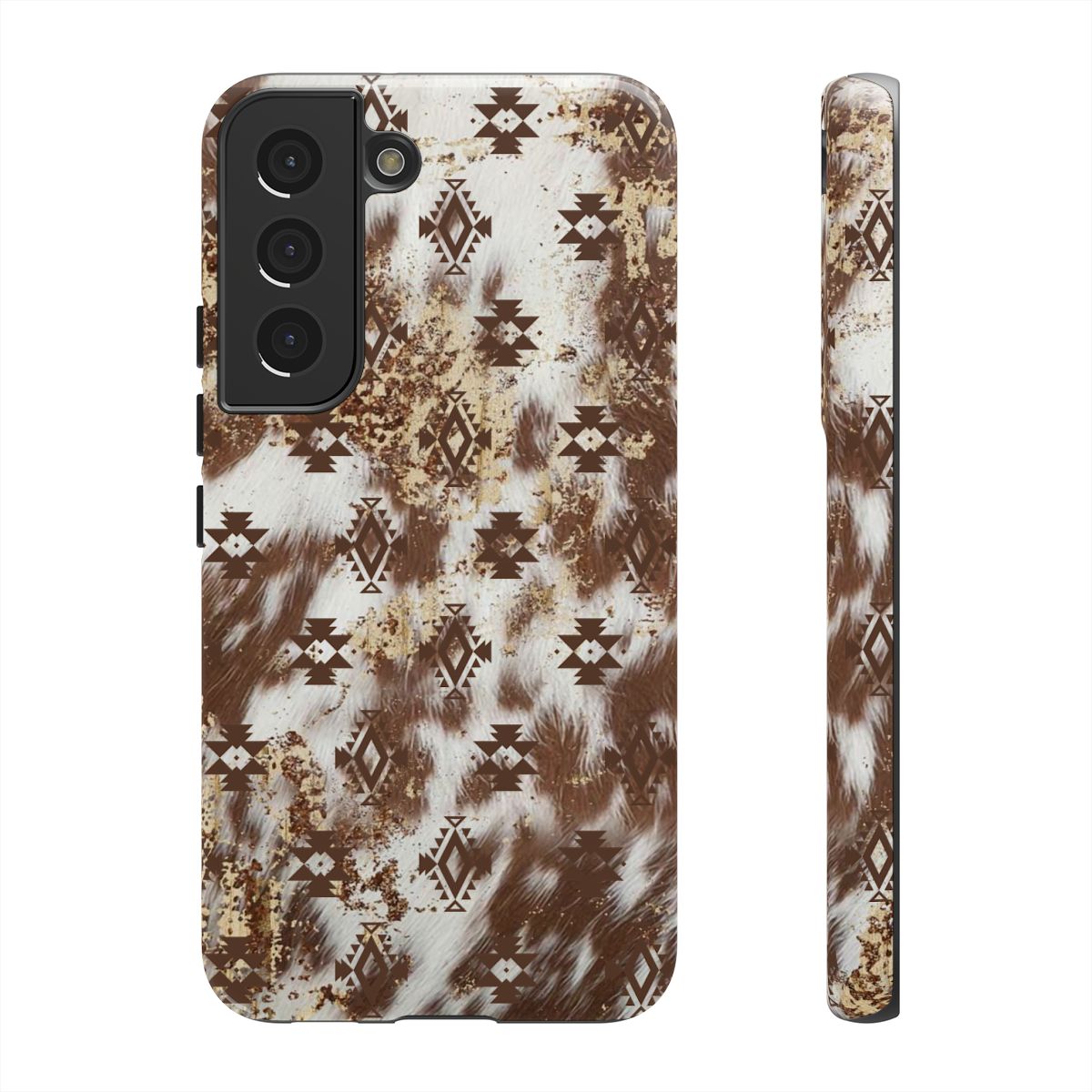 Aztec Cowhide Tough Case