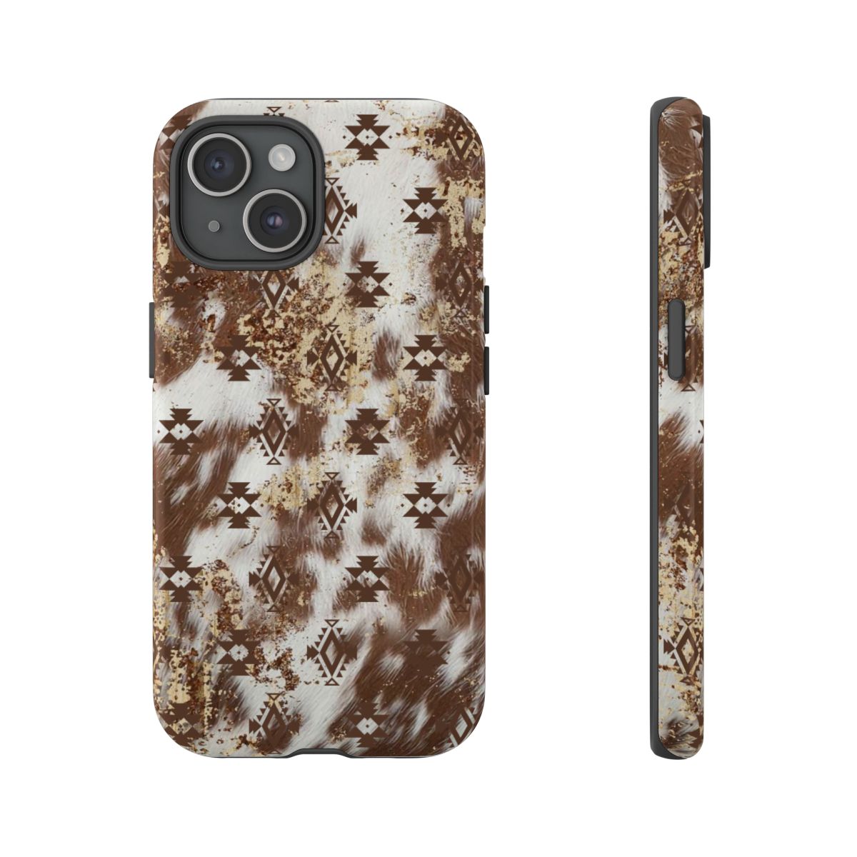 Aztec Cowhide Tough Case