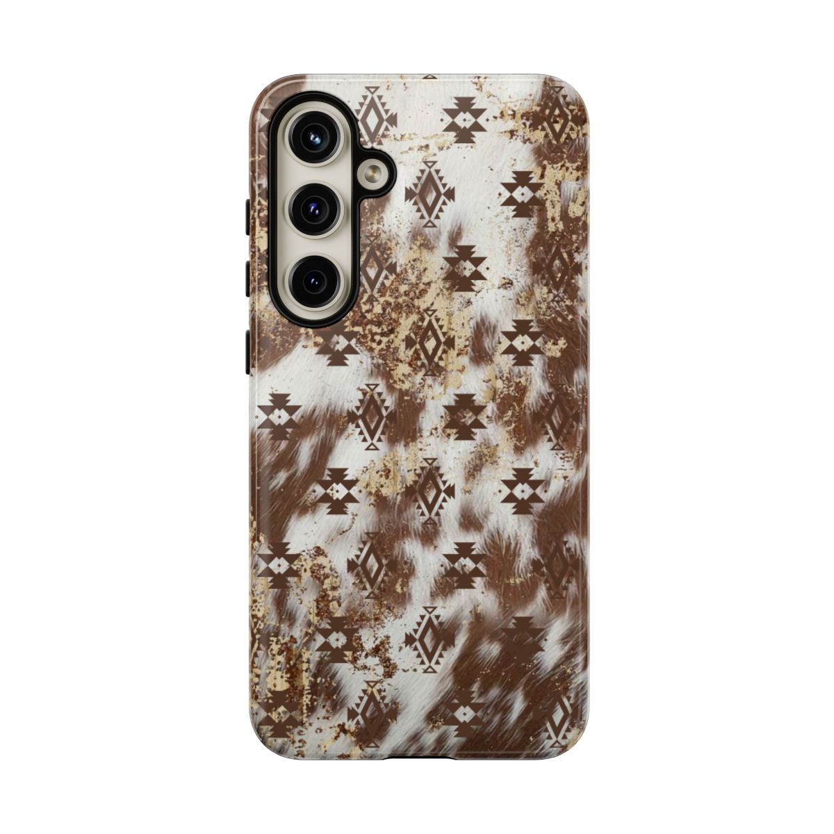 Aztec Cowhide Tough Case