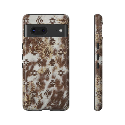 Aztec Cowhide Tough Case