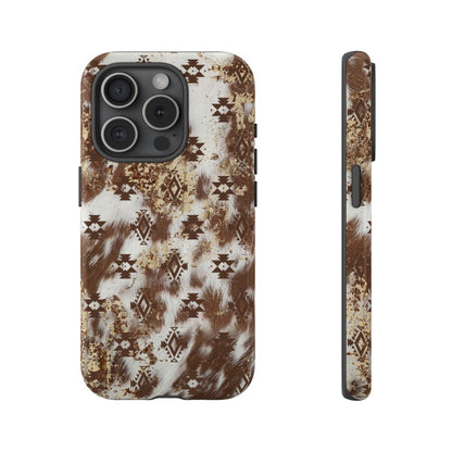 Aztec Cowhide Tough Case