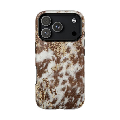 Aztec Cowhide Magnetic Case - iPhone 18 Pro