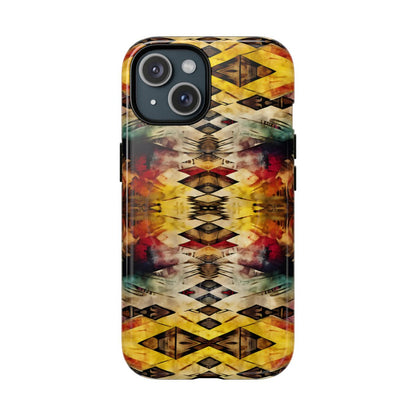 Aztec Grunge Magnetic Case