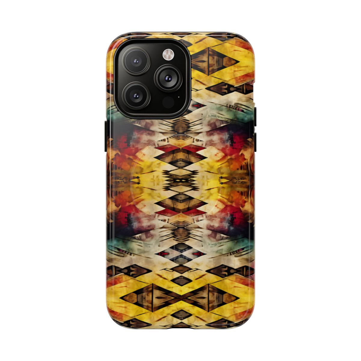 Aztec Grunge Magnetic Case
