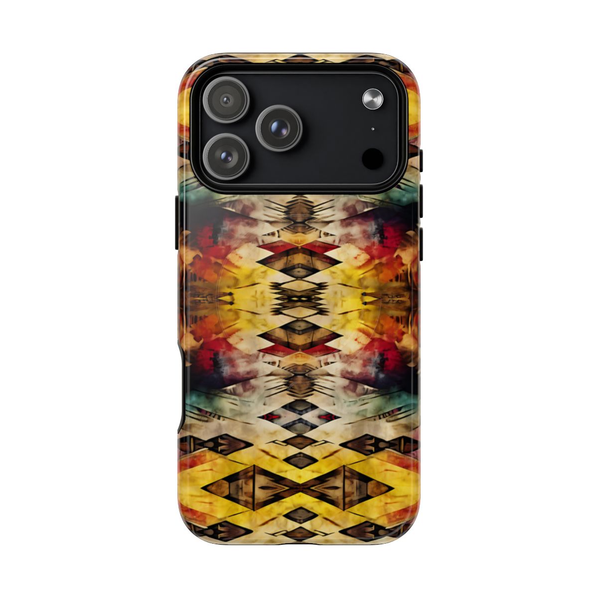 Aztec Grunge Magnetic Case