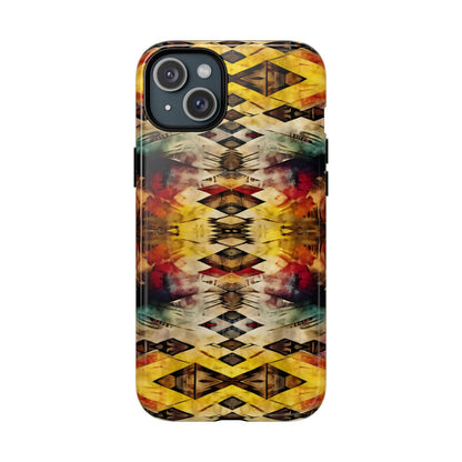 Aztec Grunge Magnetic Case